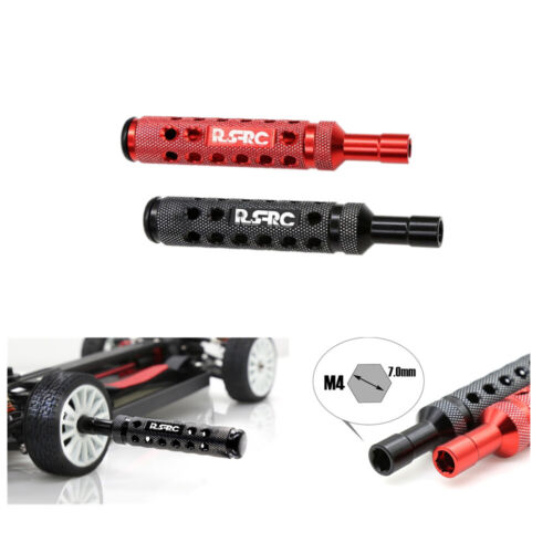 1/10 RC Car Truck M4 Lock 17mm Wheel Hex Hub Nuts Sleeve Locking Wrench Tool A - Picture 1 of 15