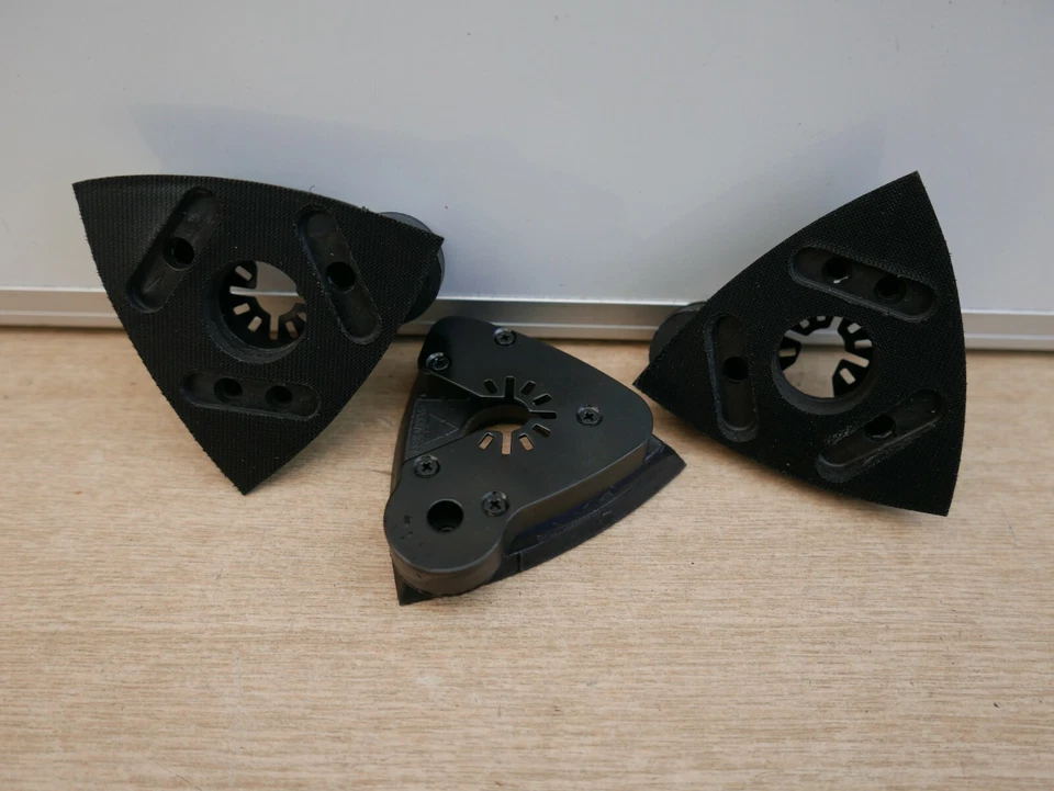 DeWALT 3 x DT20700 SANDING PADS FOR MULTI TOOLS DCS355 & DWE315 unpackaged - Image 1 of 1