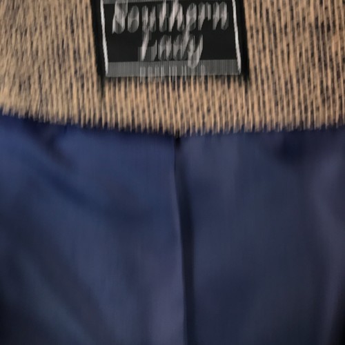 Vintage Suit Set Women's 13/14 (Actual MEDIUM) Southern Lady Blazer Skirt USA - Picture 3 of 12