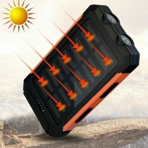 9000000mAh Solar Power Bank Pack Waterproof 2 USB LED Battery Charger for Phone - Picture 6 of 18
