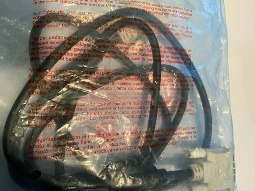 DVI-D Single Link Cable Male To Male 1.5m DVI-D Digital Video Monitor Cable BNIB - Picture 4 of 4