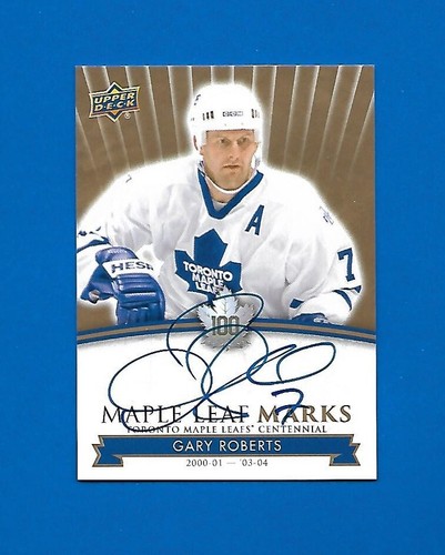 2017-18 TORONTO MAPLE LEAFS CENTENNIAL LEAF MARKS AUTOGRAPH & AKA CARD SEE LIST - Picture 30 of 91