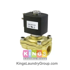 1X Generic Washer Inlet Valve 240/60 1WAY 1/2IN Brass Wascomat 471821063 ,821063