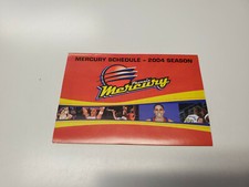 JS15 Phoenix Mercury 2004 WNBA Basketball Pocket Schedule - Team