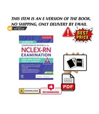 NCLEX-RN Examination Comprehensive Review 9th Edition PDF No SHIPPING