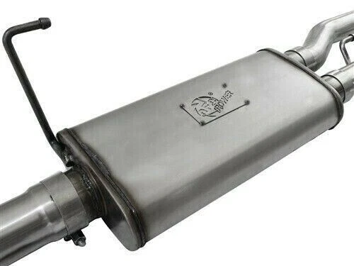 Sistema de escape de acero inoxidable aFe 49-46101-1 para 05-19 Nissan Frontier 4,0 L Foto 4 de 4