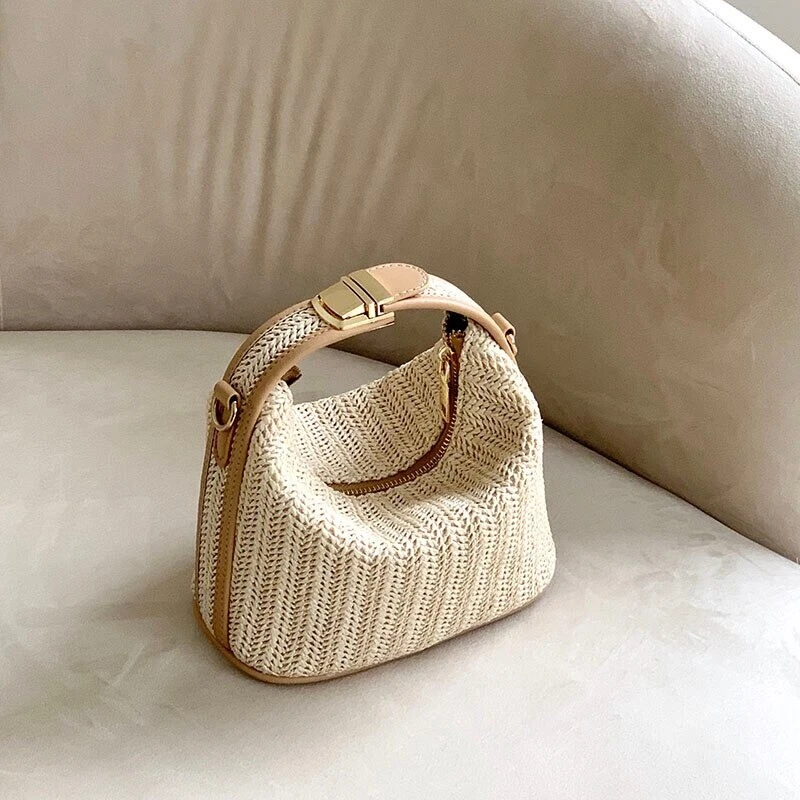 Straw small handbag hotsell