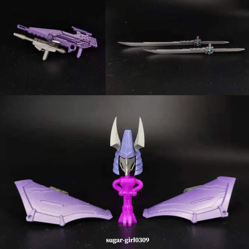 Upgrade Kit Big Gun Double Knife Replacement Head For Kingdom Cyclonus IDW Style - Image 2 of 4
