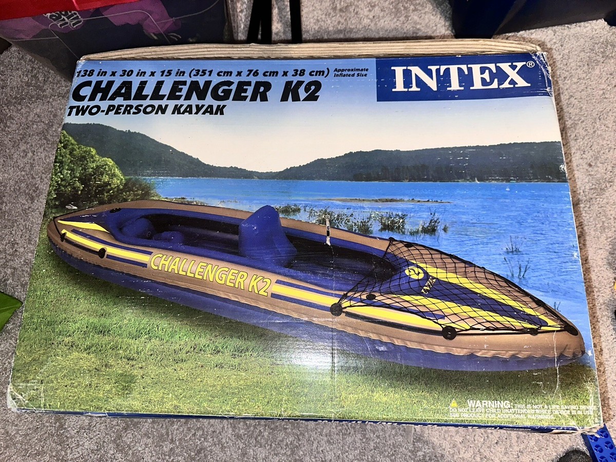 Intex Challenger K2 Inflatable Kayak for sale online | eBay