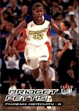 2000 Ultra WNBA #45 Bridget Pettis PHOENIX MERCURY FLORIDA GATORS