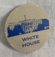 Reproduction 1960's US WHITE HOUSE vintage style rotary telephone DIAL CARD