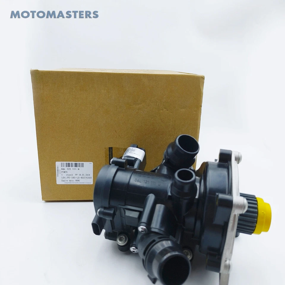 Water Pump Thermostat Housing Assy For Audi VW 1.8T 2.0T EA888 Gen3 Engine  - Image 3 of 4