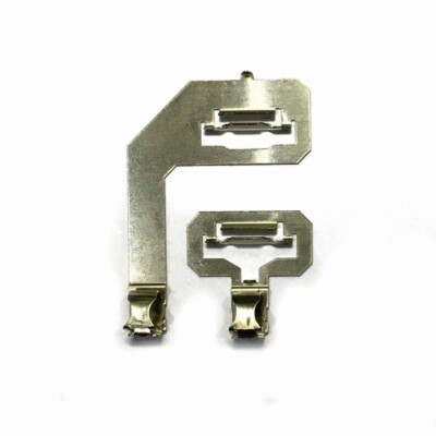 Fleischmann 6430 HO Track Electrical Connectors Clips for Model Railway Silver