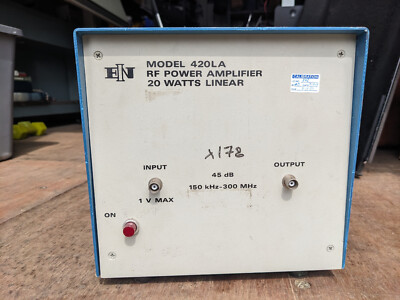 ENI 420LA Broadband RF Power Amplifier, 150kHz - 300MHz, Working