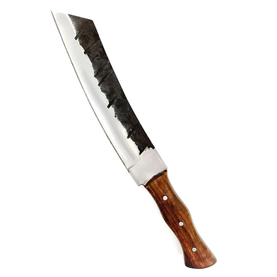 Kakadu Australian Jungle Forjado a Mano Parang - Hoja de Metal Total 14.75" Foto 2 de 4