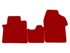 Fußmatten, Automatten für Opel Zafira Life 2016-… vorne, Rot x14 Rand