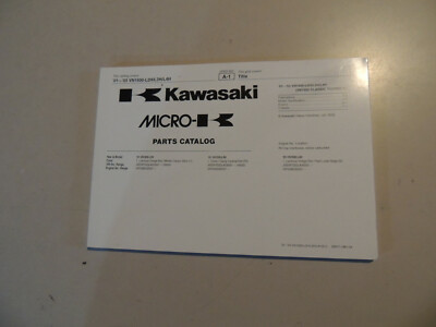  Parts catalog Kawasaki VN1500 (L2/3/4H) Classic Tourer Fi Teilekatalog 2001-03