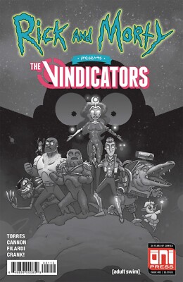 Rick and Morty Presents the Vindicators 1 2nd Print 1st Pickle Rick NM or Better