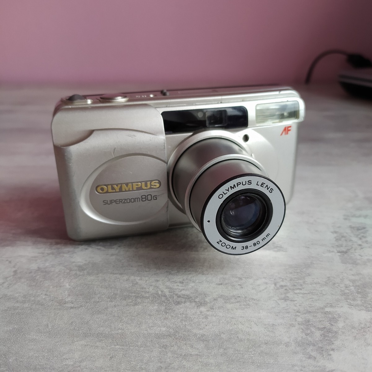 オリンパス OLYMPUS SUPERZOOM 80G Olympus Superzoom 80G 35mm Point & Shoot Film Camera | eBay