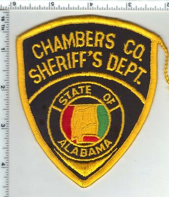 Chambers County Sheriff (Alabama) 2nd Issue Shoulder Patch | eBay