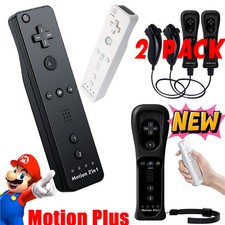 2-PACK für Nintendo Wii/U  2 in 1 Remote Mot...