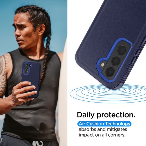 Funda de teléfono con cubierta resistente/vidrio templado para Samsung Galaxy S21 FE/Plus/Ultra 5G - Imagen 23 de 54