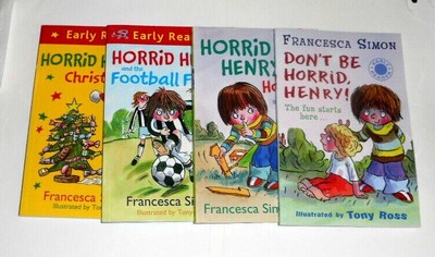 Don't Be Horrid, Henry 4 Paperback LOT by Francesca Simon LN*
