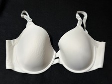 WARNER'S 01356 No Side Effects Full Coverage Underwire 38D White Bra