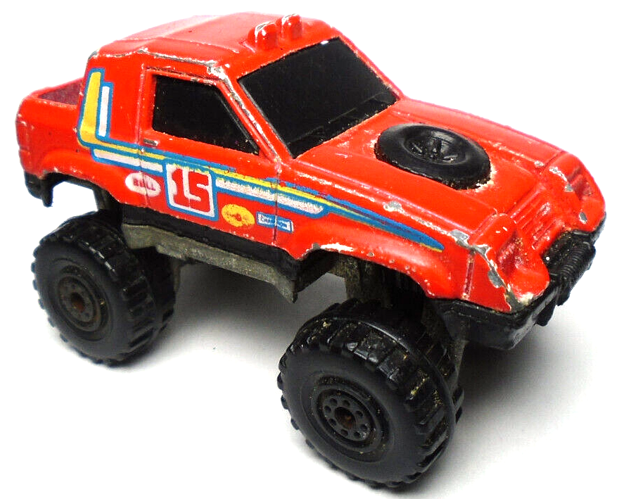 1984 HOT WHEELS #15 SUBARU BRAT GULCH STEPPER 4X4 RED 1:64 DIECAST