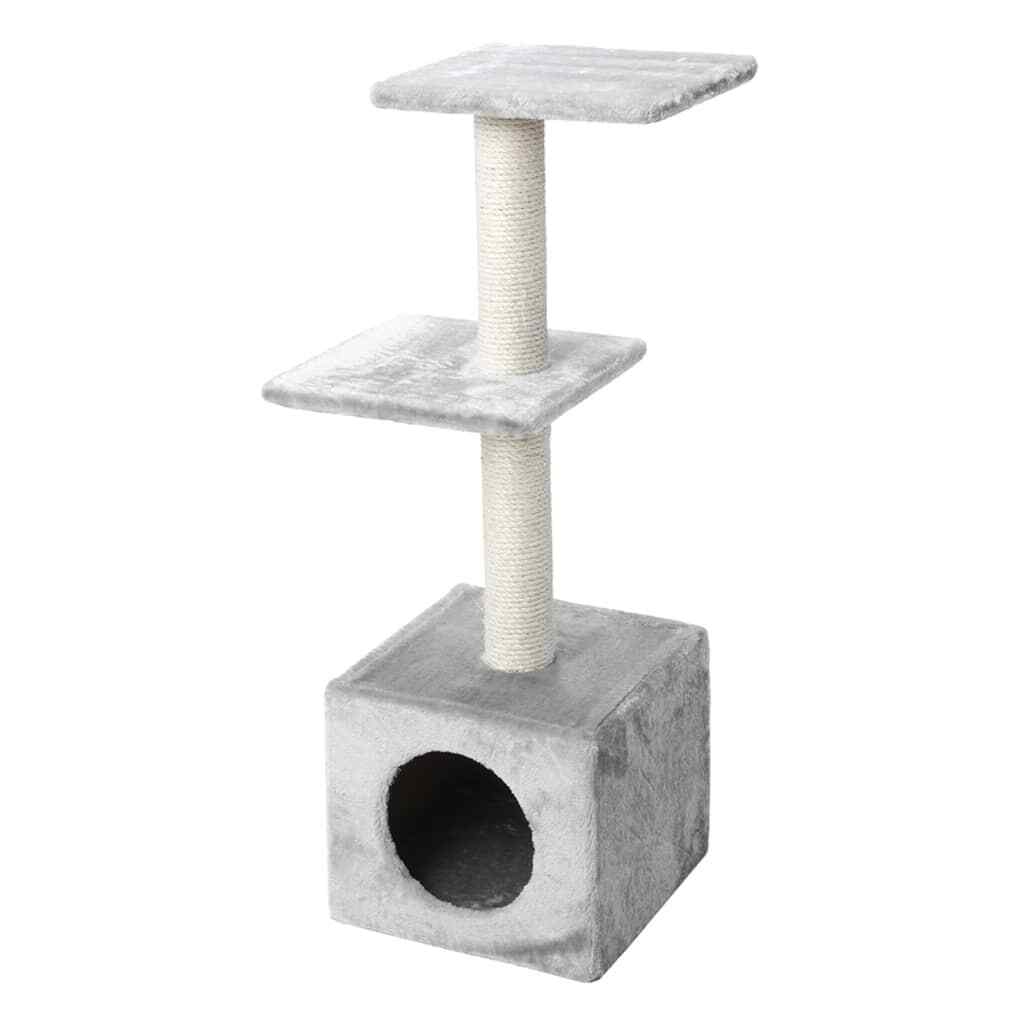 Arbre à chat Ebi Palazzo gris idéal pour le salon des petits appartements urbains