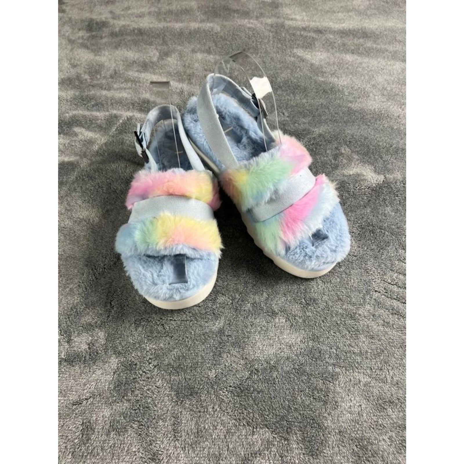 Sandali antiscivolo regolabili NWOB Koolaburra di UGG da donna sfocati taglia 8