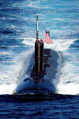 US NAVY USN attack submarine USS Tuscon (SSN 770) 8X12 PHOTOGRAPH NS
