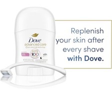 6 Pack Dove Advanced Care Antiperspirant Deodorant Stick Clear Finish