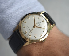 1950s Rolex Tudor Royal 9k Gold Men