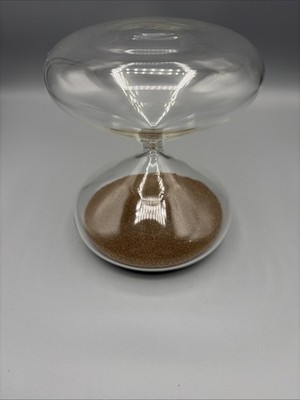 Vintage MCM Retro Hand Blown Sand Hour Glass