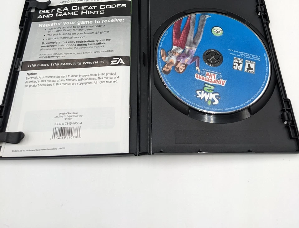 The Sims 2 Apartment Life PC Game Expansion Pack 2008 Complete - Image 2 of 3