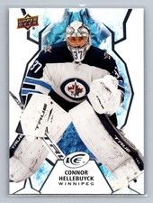 2021-22 Upper Deck Ice #53 Connor Hellebuyck Winnipeg Jets