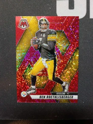 2025 Panini Mosaic - Ben Roethlisberger Red Sparkle Prizm