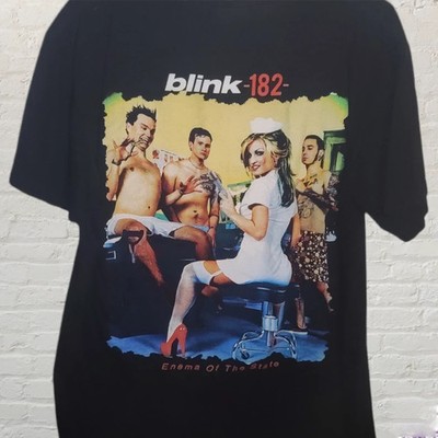 VTG Blink-182 band punk T-shirt Black Unisex All Sizes S to 5XL JJ5239