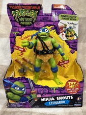 Teenage Mutant Ninja Turtles  Mutant Mayhem Leonardo Ninja Shouts Figure TMNT