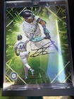 🔥2025 Under Wraps Emanate Julio Rodriguez Green Auto # 31/99 Mariners 8x10