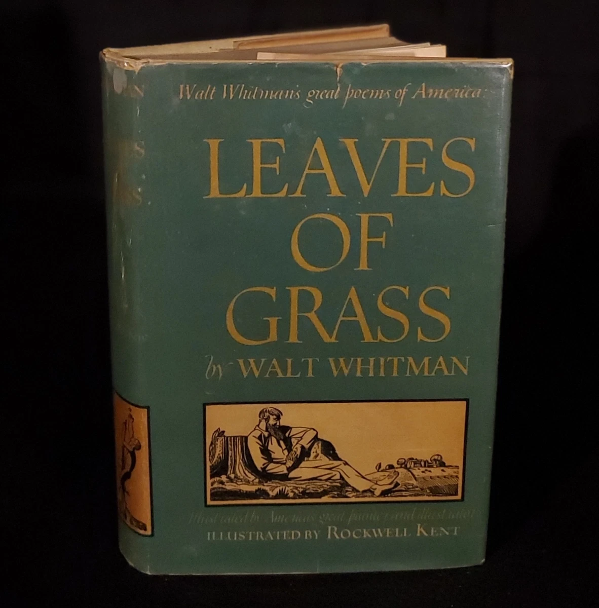 美品　LABELS　洋書　THOMAS W. OATMAN ヴィンテージ Las mejores ofertas en Walt Whitman original 1900-1949 Antiguos