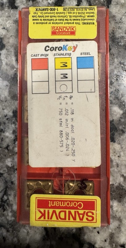 Sandvik Coromant Carbide Insert SNMG 12 04 12-MM SNMG 433-MM