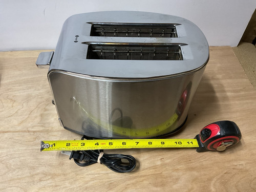 Krups 2-slice Toaster KH732D - Polished And Brushed Stainless Steel Works! - Picture 11 of 13