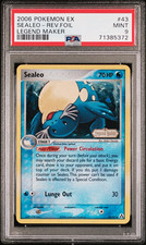 Pokemon TCG 2006 EX Legend Maker Sealeo Reverse Holo 43/92 PSA 9 Low Pop 