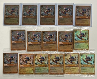 Lot (16) Disney Lorcana TCG: Stitch Carefree Snowboarder Promo 42/P3 EN 11