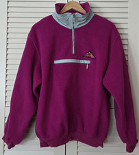 Aesse Fleece Pullover Zipper Vintage 90er Gr�...