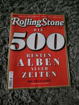 Rolling Stone Magazin 500 Besten Alben Deutsche Ausgabe 8/23 Ohne CD
