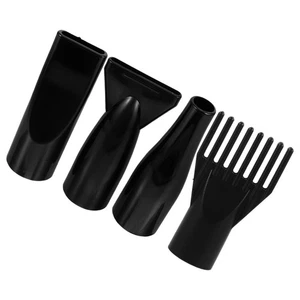 4 Pcs Séchoir à cheveux Attachement de la buse Concentrateur universel Buses