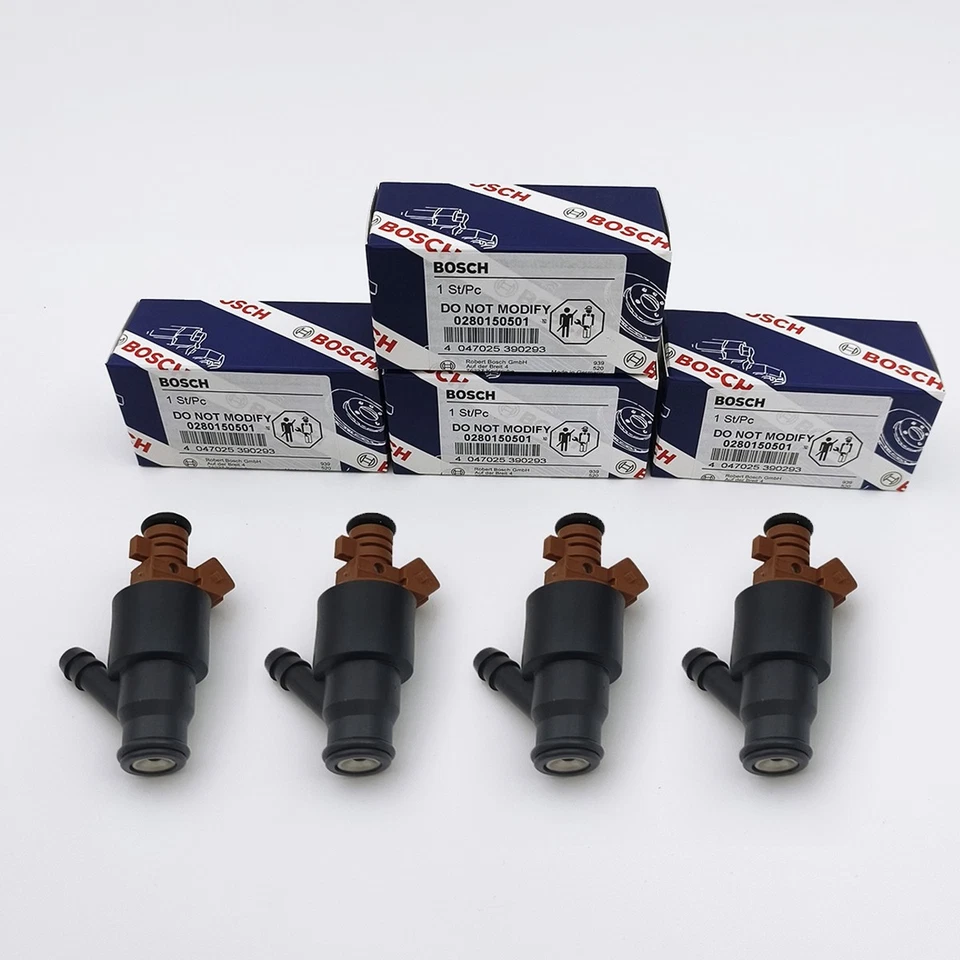 4x Fuel Injectors 0280150501 for 94 - 99 BMW 318i 318ti 318is Z3 l4 CA - Imagem 4 de 4